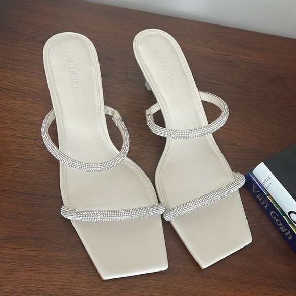 Cult Gaia size EU40 New. No box. Nami 36MM Kitten-Heel Sandals - Picture 2 of 15